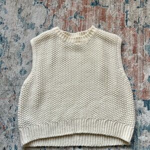 Mango Knit Sweater Vest